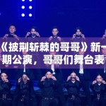 《披荆斩棘的哥哥》新一期公演，哥哥们舞台表现惊艳